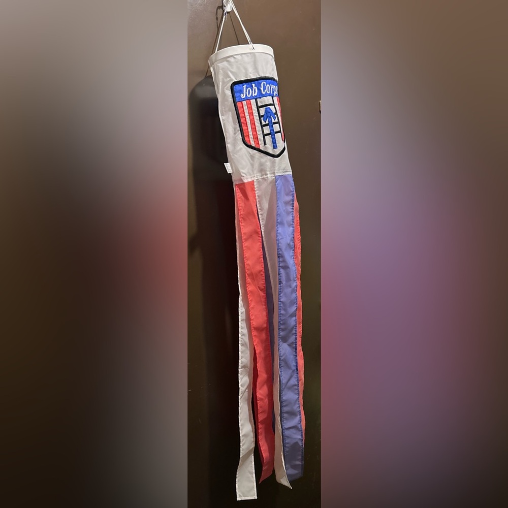 Vintage Job Corps Windsock